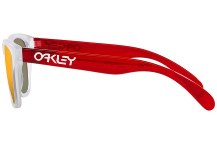 Sluneční brýle Oakley Frogskins XXS OJ9009-08 Squared Průhledné