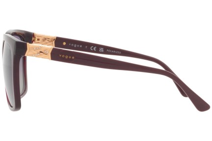 Sluneční brýle Vogue Eyewear VO5476SB 29898J Polarized Squared Hnědé