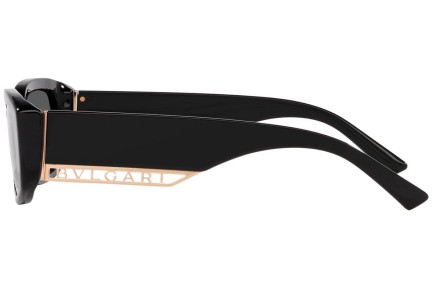 Sluneční brýle Bvlgari BV8259 501/T3 Polarized Obdélníkové Černé