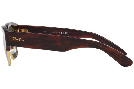 Sluneční brýle Ray-Ban Mega Clubmaster RB0316S 990/31 Browline Havana