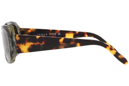 Sluneční brýle Vogue Eyewear VO2606S 30728E Obdélníkové Zelené