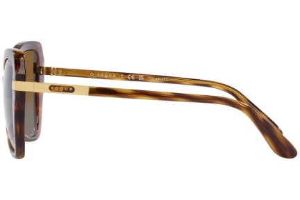 Sluneční brýle Vogue Eyewear VO5479S 1508T5 Polarized Cat Eye Havana