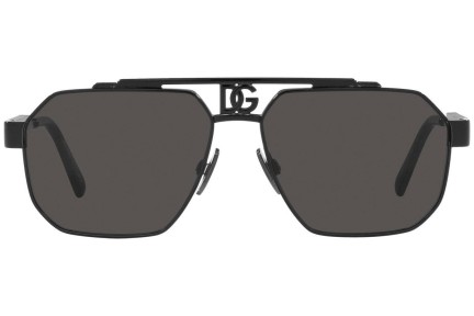 Sluneční brýle Dolce & Gabbana DG2294 01/87 Pilot Černé