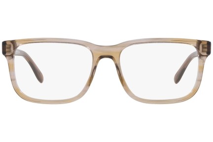 Brýle Emporio Armani EA3218 5099 Squared Hnědé