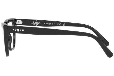 Brýle Vogue Eyewear VO5443 W44 Cat Eye Černé