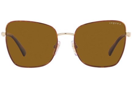 Sluneční brýle Vogue Eyewear VO4277SB 507883 Polarized Cat Eye Šedé