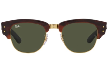 Sluneční brýle Ray-Ban Mega Clubmaster RB0316S 990/31 Browline Havana