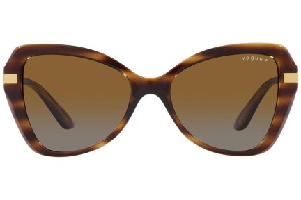 Sluneční brýle Vogue Eyewear VO5479S 1508T5 Polarized Cat Eye Havana