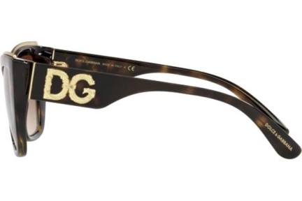 Sluneční brýle Dolce & Gabbana DG6144 502/13 Cat Eye Havana