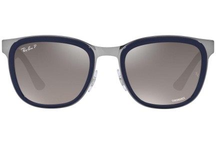 Sluneční brýle Ray-Ban Clyde RB3709 004/5J Polarized Squared Šedé