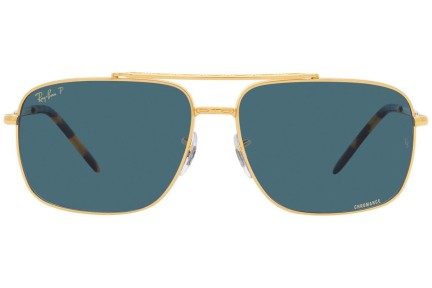 Sluneční brýle Ray-Ban RB3796 9196S2 Polarized Pilot Zlaté