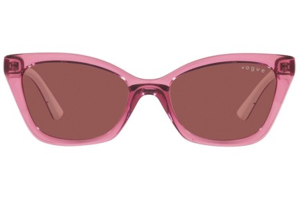 Sluneční brýle Vogue Eyewear VJ2020 306569 Cat Eye Růžové