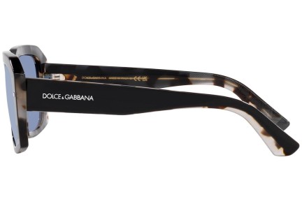 Sluneční brýle Dolce & Gabbana DG4430 34031U Squared Černé