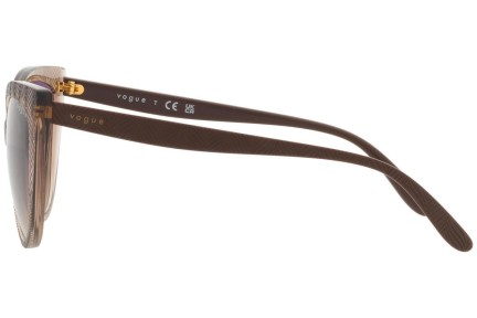 Sluneční brýle Vogue Eyewear VO5484S 294070 Cat Eye Hnědé