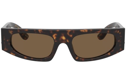 Sluneční brýle Dolce & Gabbana DG4411 502/73 Flat Top Havana