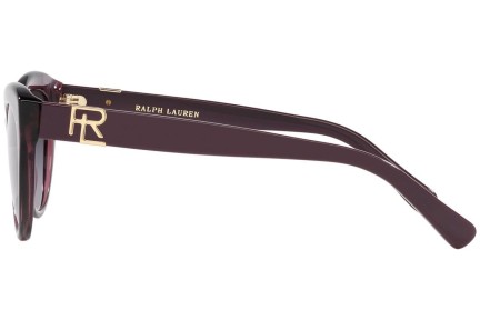 Sluneční brýle Ralph Lauren The Betty RL8213 60528G Cat Eye Hnědé