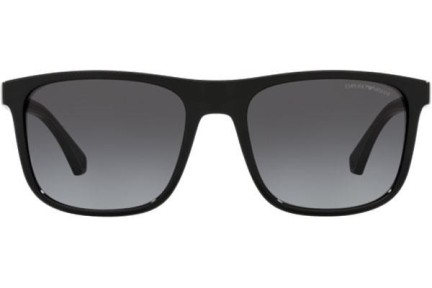 Sluneční brýle Emporio Armani EA4129 50018G Squared Černé