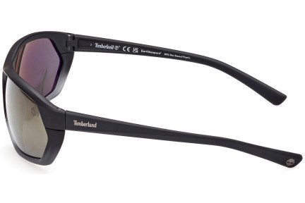 Sluneční brýle Timberland TB9310 02R Polarized Obdélníkové Černé