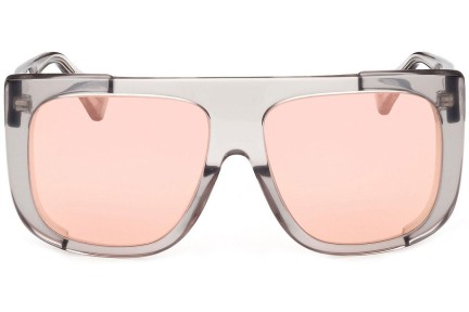 Sluneční brýle Max Mara MM0073 03L Flat Top Průhledné