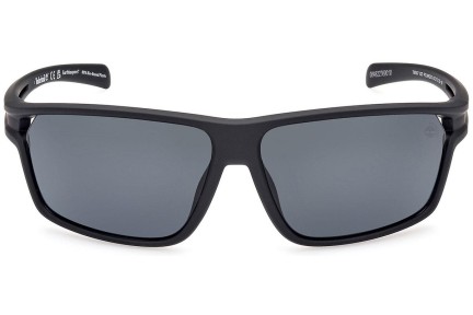 Sluneční brýle Timberland TB9307 02D Polarized Obdélníkové Černé