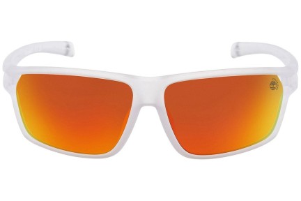 Sluneční brýle Timberland TB9307 26D Polarized Obdélníkové Bílé