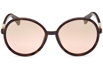 Sluneční brýle Max Mara MM0065 52G Okrouhlé Černé