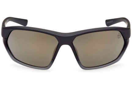 Sluneční brýle Timberland TB9310 02R Polarized Obdélníkové Černé