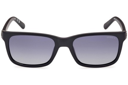 Sluneční brýle Guess GU00066 02D Polarized Obdélníkové Černé