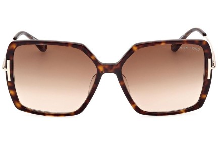 Sluneční brýle Tom Ford FT1039 52F Squared Havana