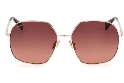 Sluneční brýle Max Mara MM0061 28F Okrouhlé Zlaté