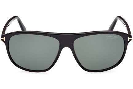 Sluneční brýle Tom Ford FT1027 01R Polarized Pilot Černé