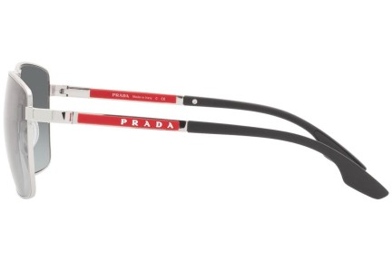 Sluneční brýle Prada Linea Rossa PS50WS 1BC08O Squared Stříbrné