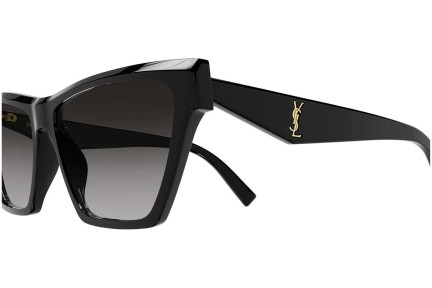 Sluneční brýle Saint Laurent SLM103 001 Squared Černé