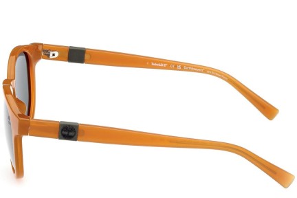 Sluneční brýle Timberland TB9323 47R Polarized Okrouhlé Oranžové