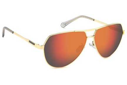 Sluneční brýle Polaroid PLD2145/G/S/X J5G/OZ Polarized Pilot Zlaté