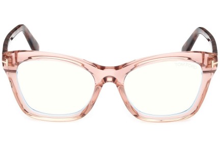 Brýle Tom Ford FT5909-B 072 Cat Eye Růžové