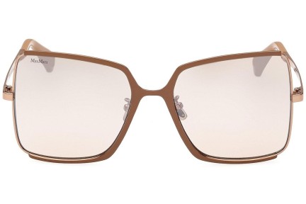 Sluneční brýle Max Mara Weho MM0070-H 34K Squared Hnědé