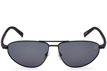 Sluneční brýle Timberland TB9324 02D Polarized Pilot Černé