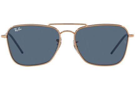 Sluneční brýle Ray-Ban Caravan Reverse RBR0102S 92023A Obdélníkové Zlaté