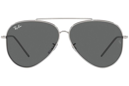 Sluneční brýle Ray-Ban Aviator Reverse RBR0101S 003/GR Pilot Stříbrné