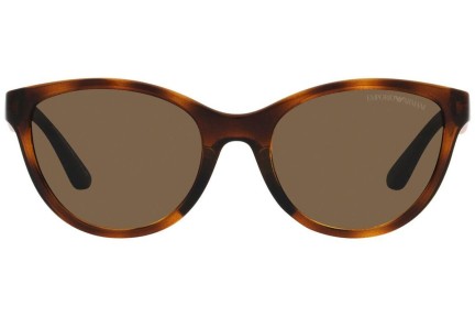 Sluneční brýle Emporio Armani EK4003 502673 Cat Eye Havana