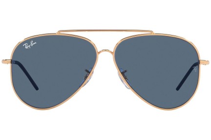 Sluneční brýle Ray-Ban Aviator Reverse RBR0101S 92023A Pilot Zlaté