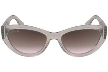 Sluneční brýle Lacoste L6013S 272 Cat Eye Béžové