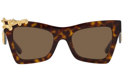 Sluneční brýle Dolce & Gabbana DG4434 502/73 Cat Eye Havana