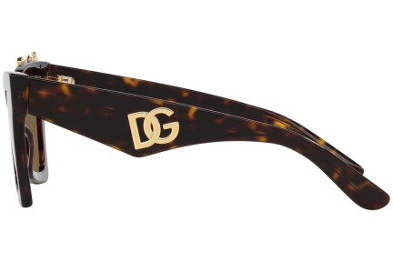 Sluneční brýle Dolce & Gabbana DG4434 502/73 Cat Eye Havana