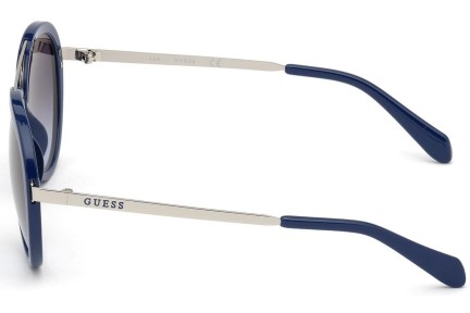 Sluneční brýle Guess GU9200 90W Pilot Modré