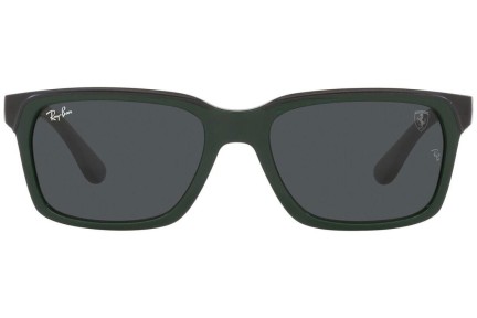 Sluneční brýle Ray-Ban RB4393M F68087 Obdélníkové Zelené