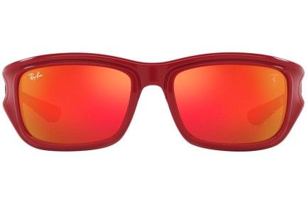 Sluneční brýle Ray-Ban RB4405M F6236Q Squared Červené