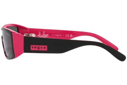 Sluneční brýle Vogue Eyewear VO5442S 300987 Obdélníkové Černé