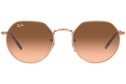 Sluneční brýle Ray-Ban Jack RB3565 9035A5 Okrouhlé Hnědé